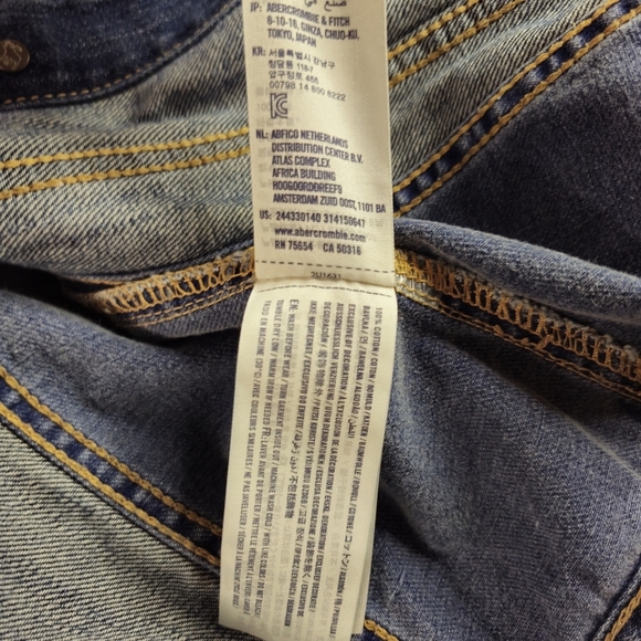 Abercrombie Kids Girl's Junior"s Blue Denim Jean Jacket Sz XL (16) - Picture 14 of 14